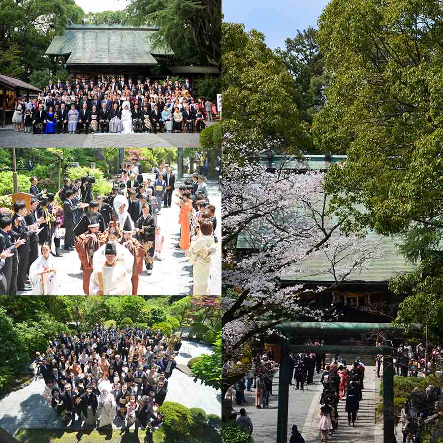 報徳二宮神社の神前式