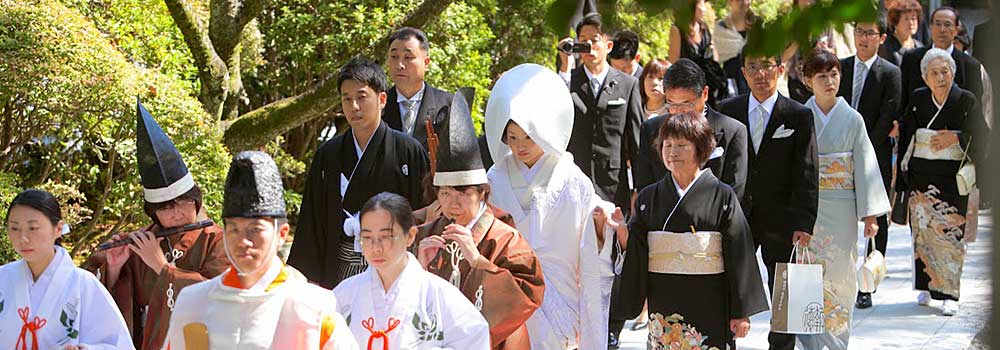 報徳二宮神社の神前式